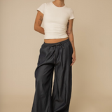 calça jeans levinha wide indigo blue