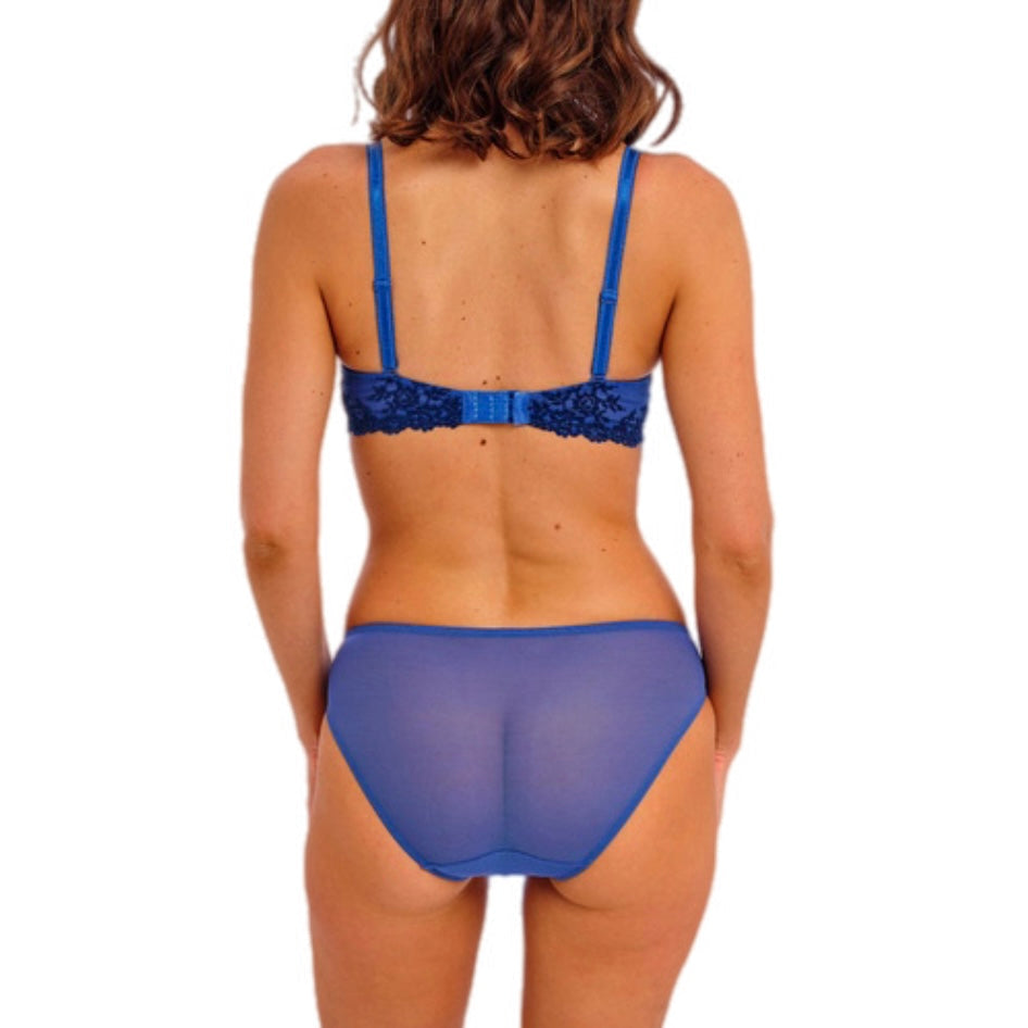 Wacoal Embrace Lace Plunge Bra Beaucoup Blue