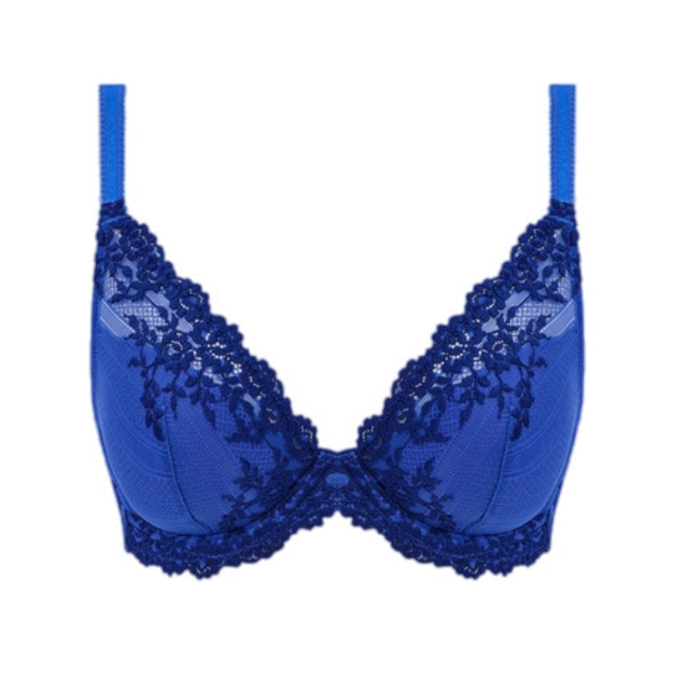Wacoal Embrace Lace Plunge Bra Beaucoup Blue