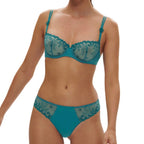 Simone Perele Delice Half Cup Bra Atoll Blue