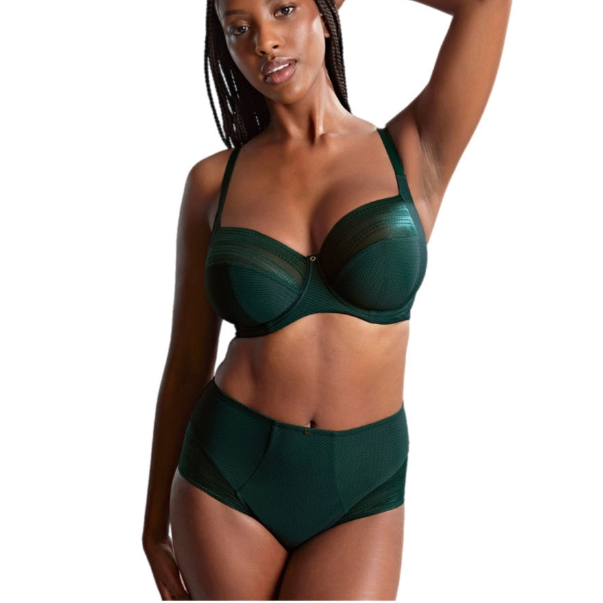Panache Serene Full Cup Bra Dark Green