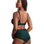 Panache Serene Full Cup Bra Dark Green