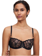 Chantelle Fleur Underwire Bra Black