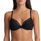 Marie Jo Jane Push-up Bra With Removeable Pads Black