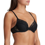 Marie Jo Jane Push-up Bra With Removeable Pads Black