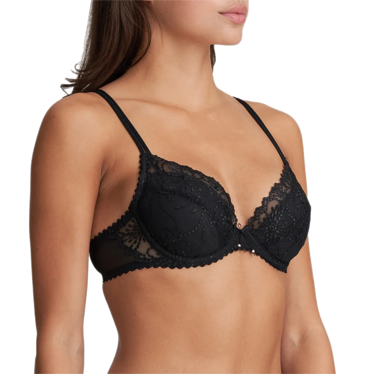 Marie Jo Jane Push-up Bra With Removeable Pads Black