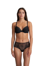 Marie Jo Jane Push-up Bra With Removeable Pads Black