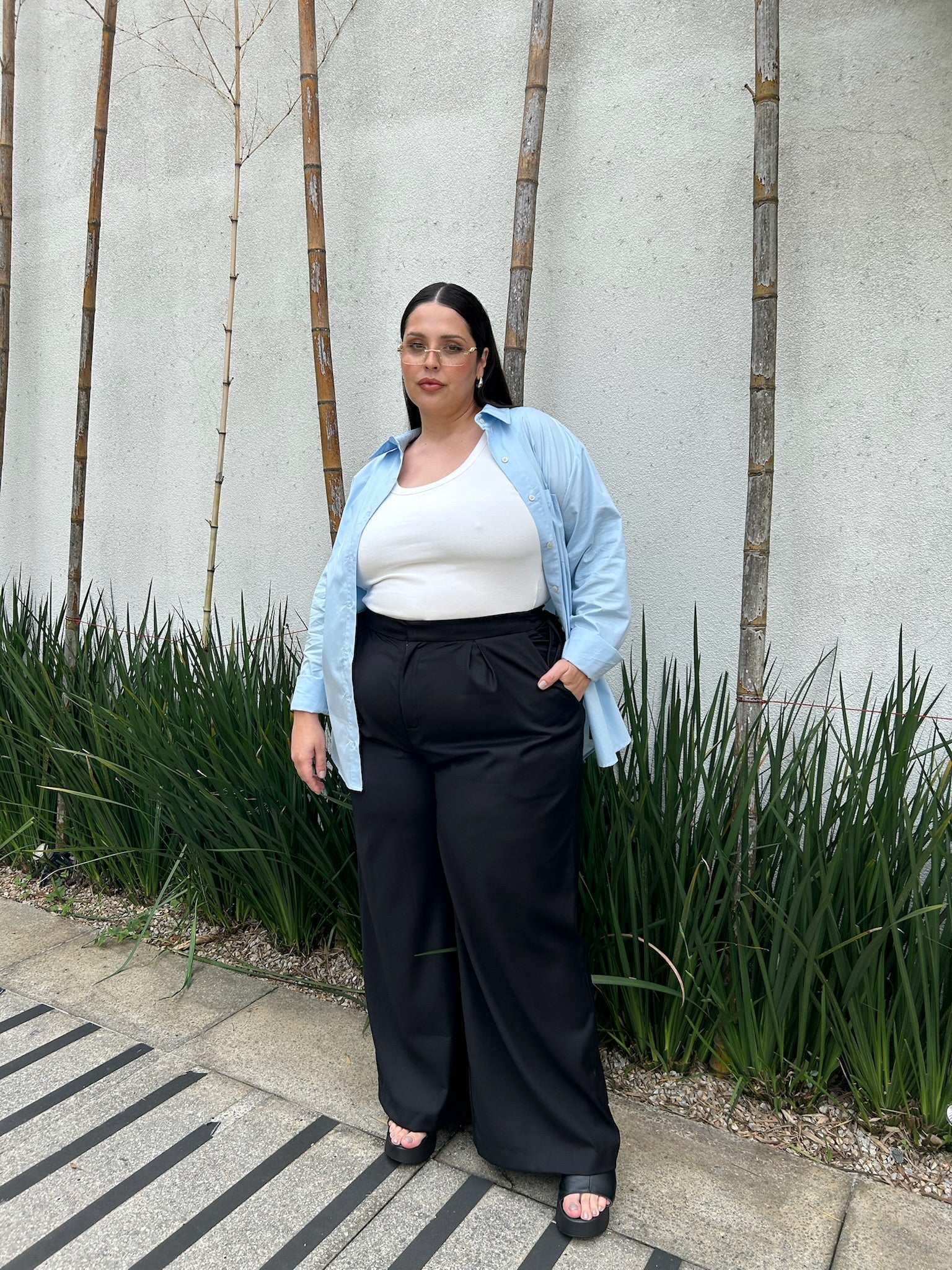 calça alfaiataria feminina chefa