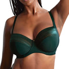 Panache Serene Full Cup Bra Dark Green