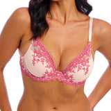 Wacoal Embrace Lace Plunge Underwire Bra Ballet Slipper