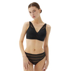 Megami Mastectomy Lace Bra Black