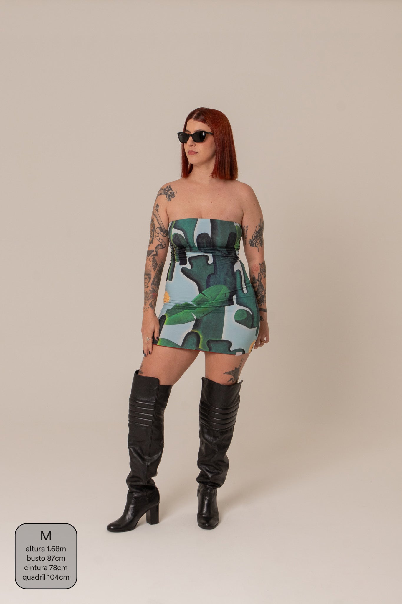 vestido brasileiro | vestido sem alças dupla face