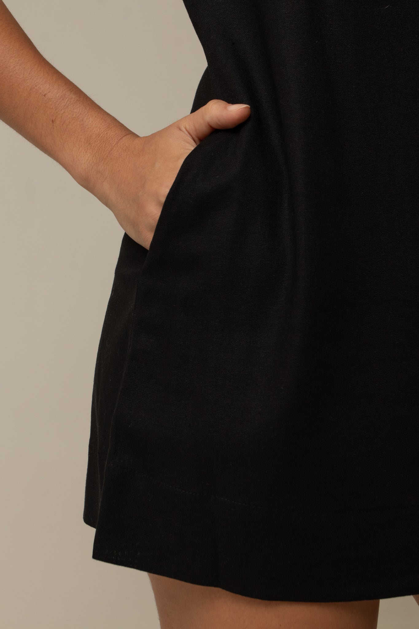 vestido sossego curto | vestido reto de viscolinho