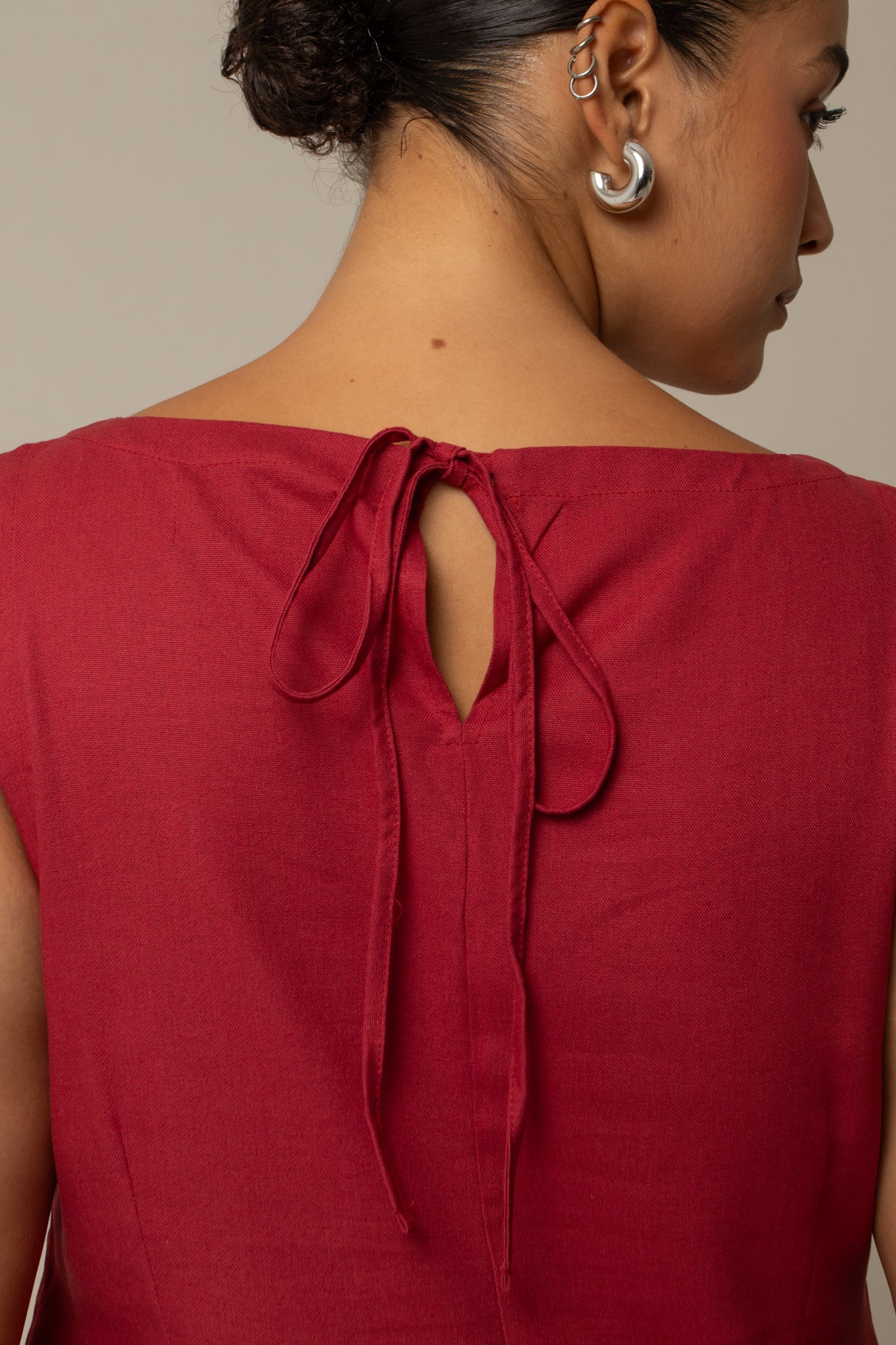 vestido sossego curto | vestido reto de viscolinho