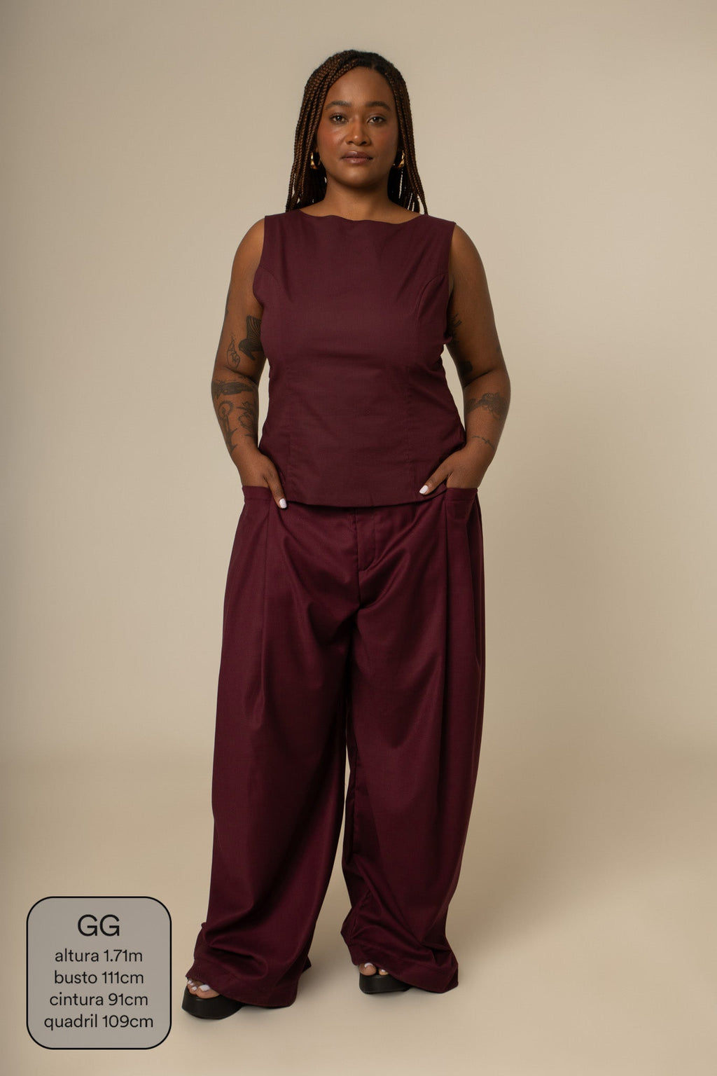 calça effortless collab frida & lela