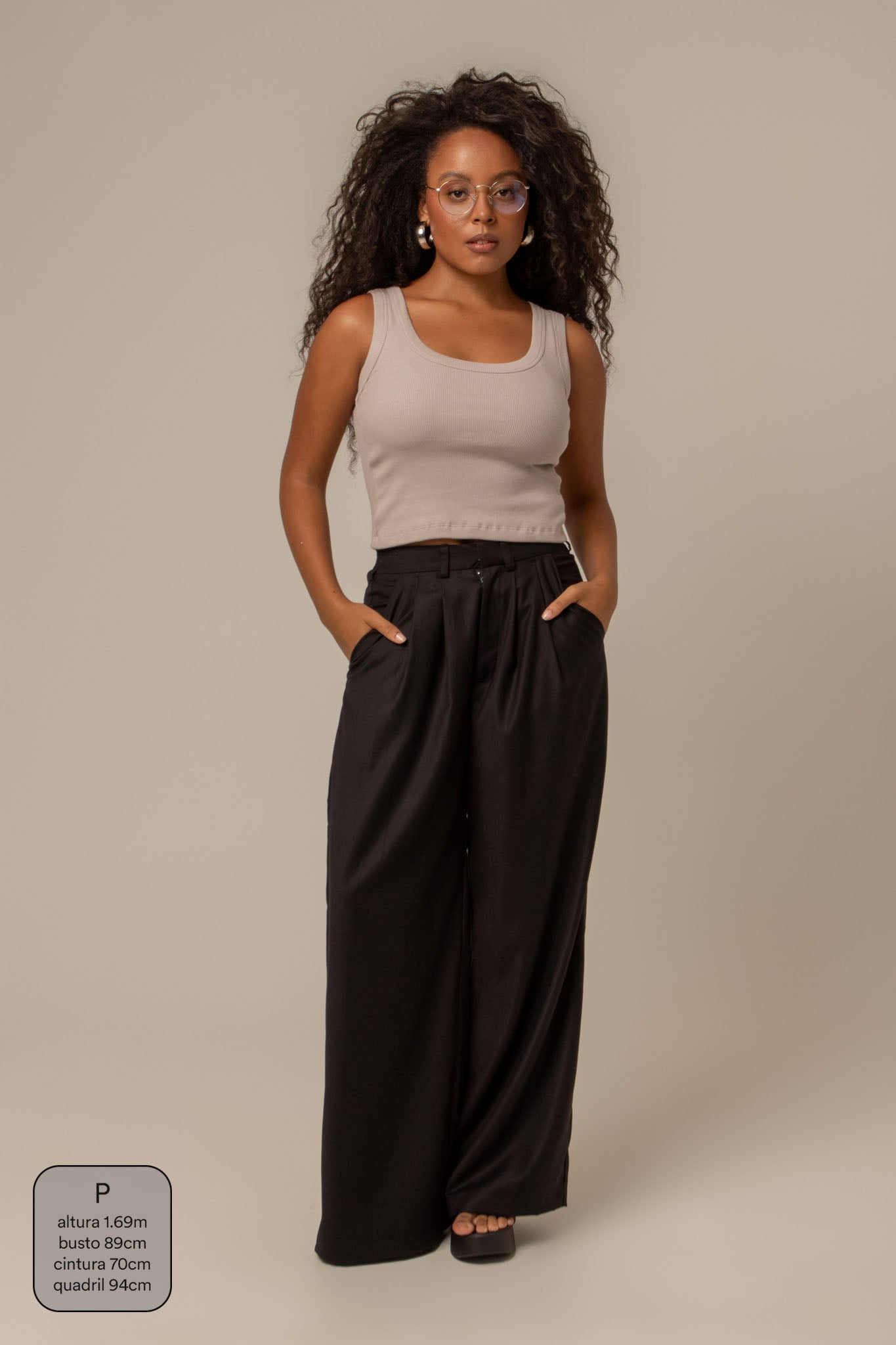 calça alfaiataria feminina chefa