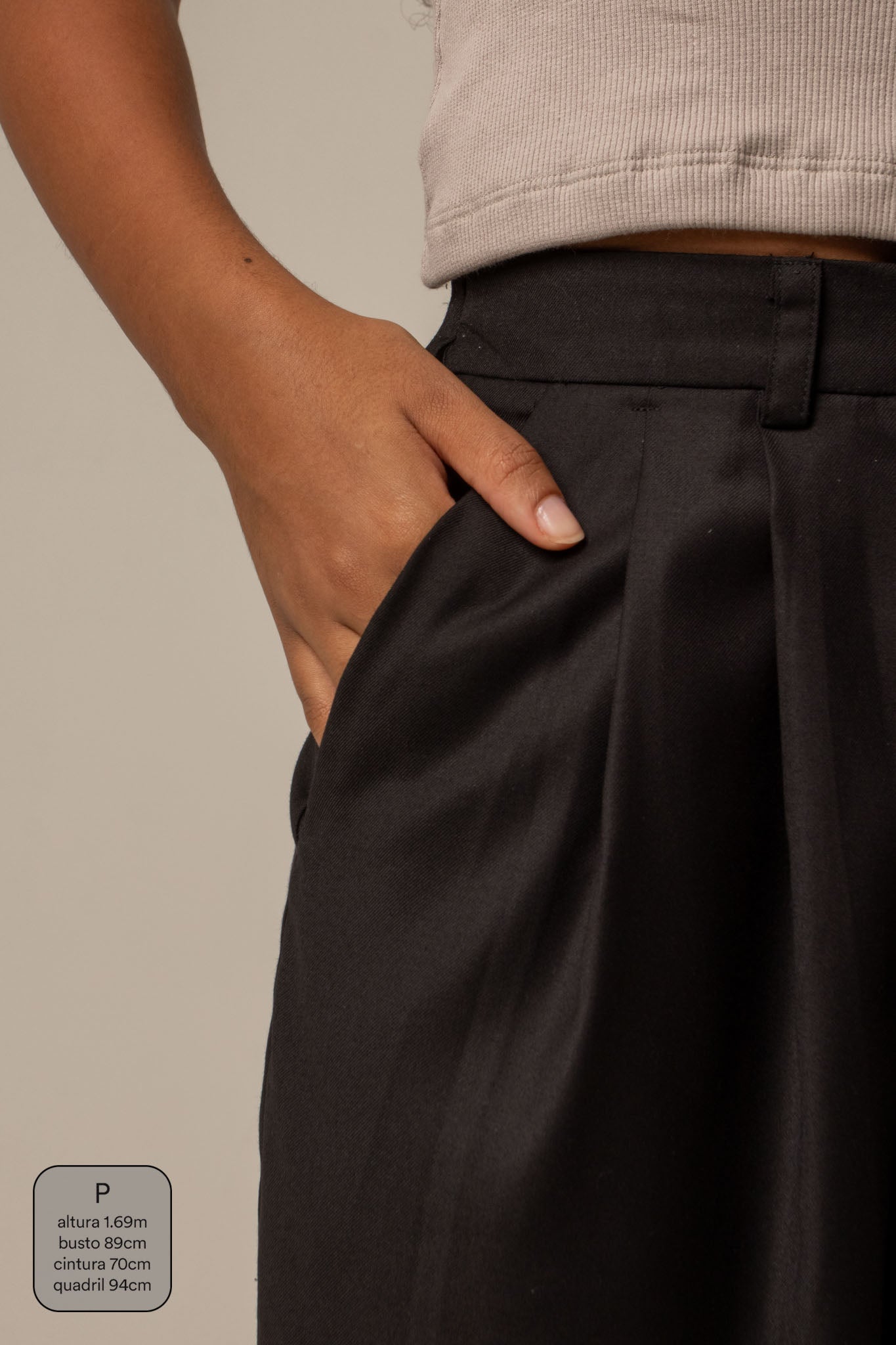 calça alfaiataria feminina chefa