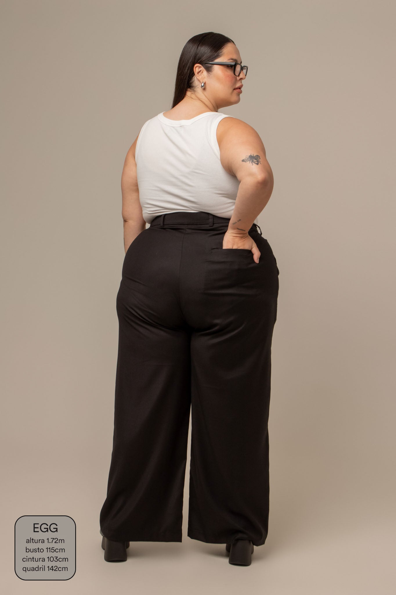 calça alfaiataria feminina chefa