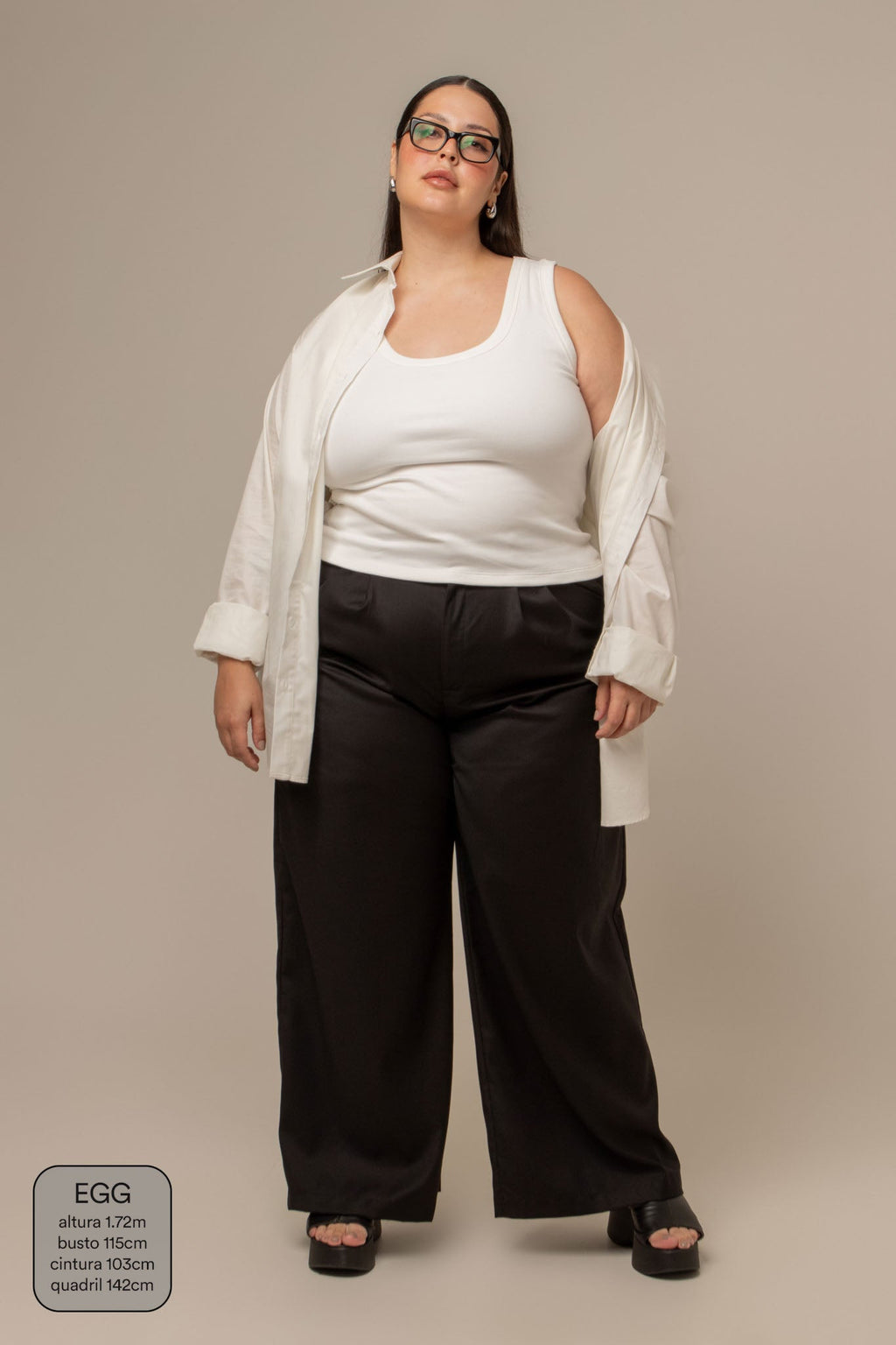 calça alfaiataria feminina chefa