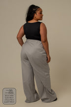 calça-saia de alfaiataria chefa