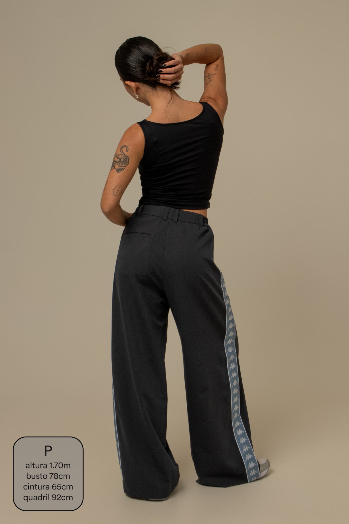 calça alfaiataria lela & kappa