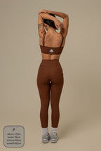 calça legging canelada gym lela & kappa