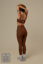 calça legging canelada gym lela & kappa