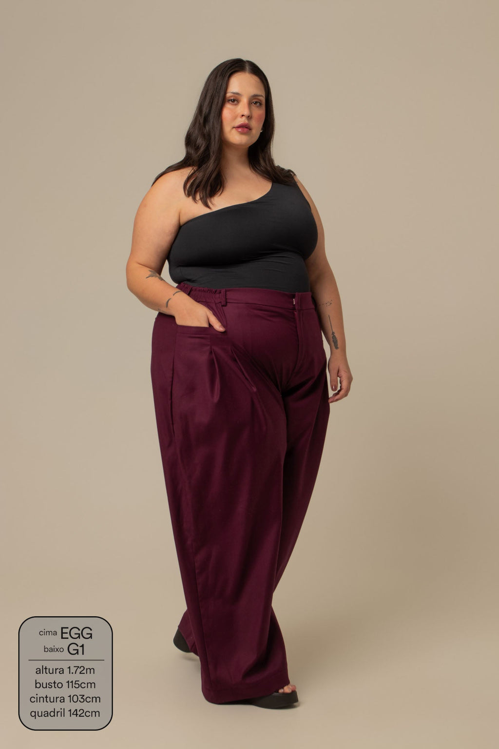 calça alfaiataria effortless