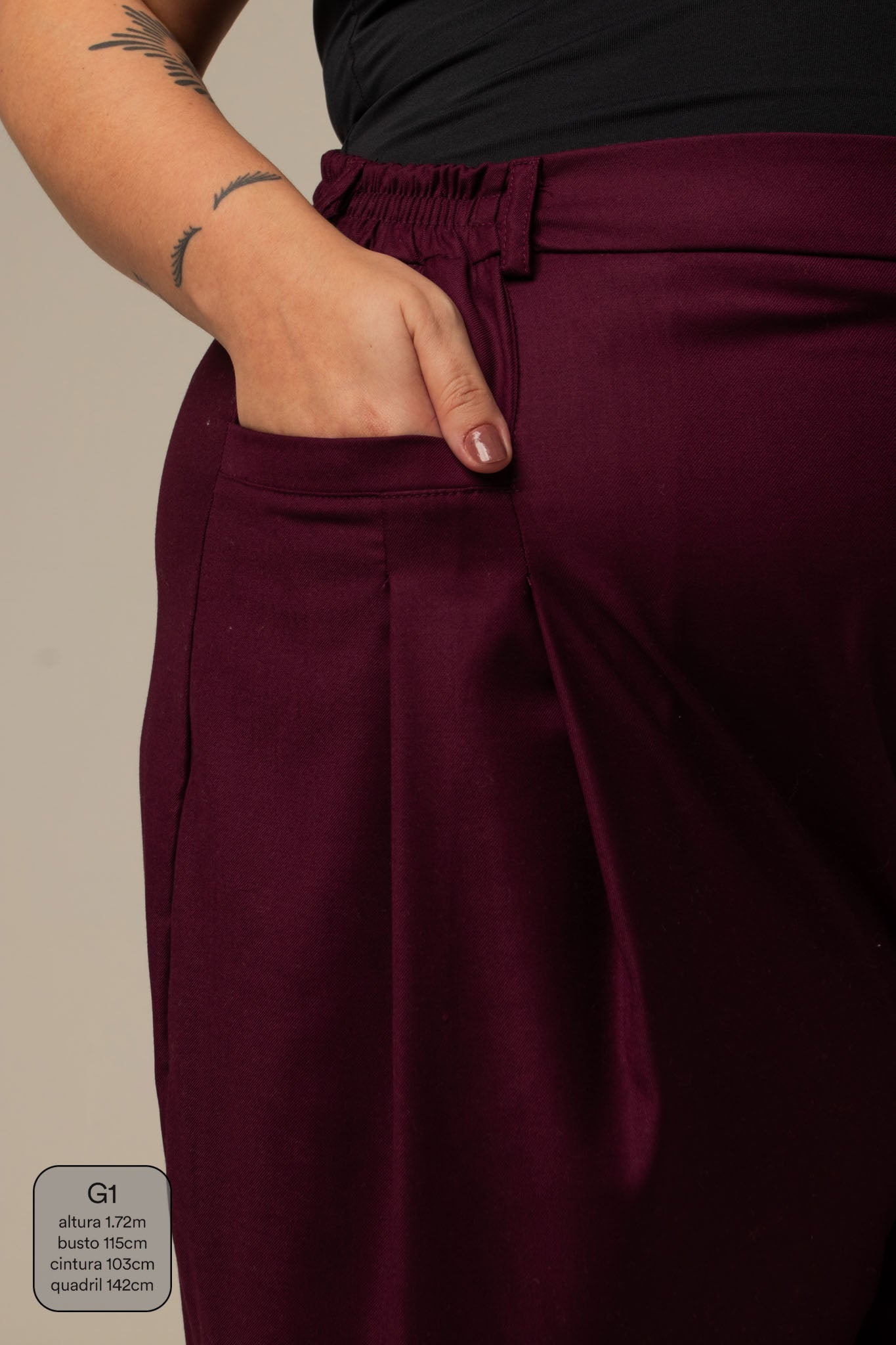 calça alfaiataria effortless