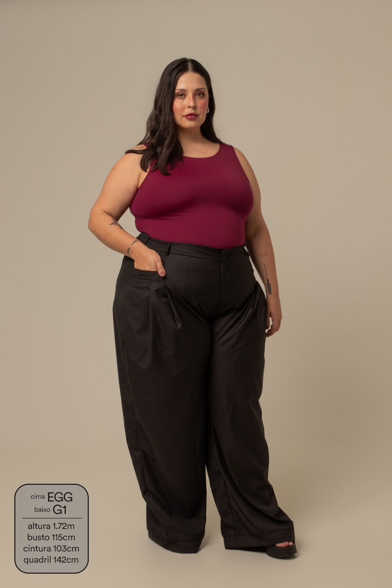 calça alfaiataria effortless