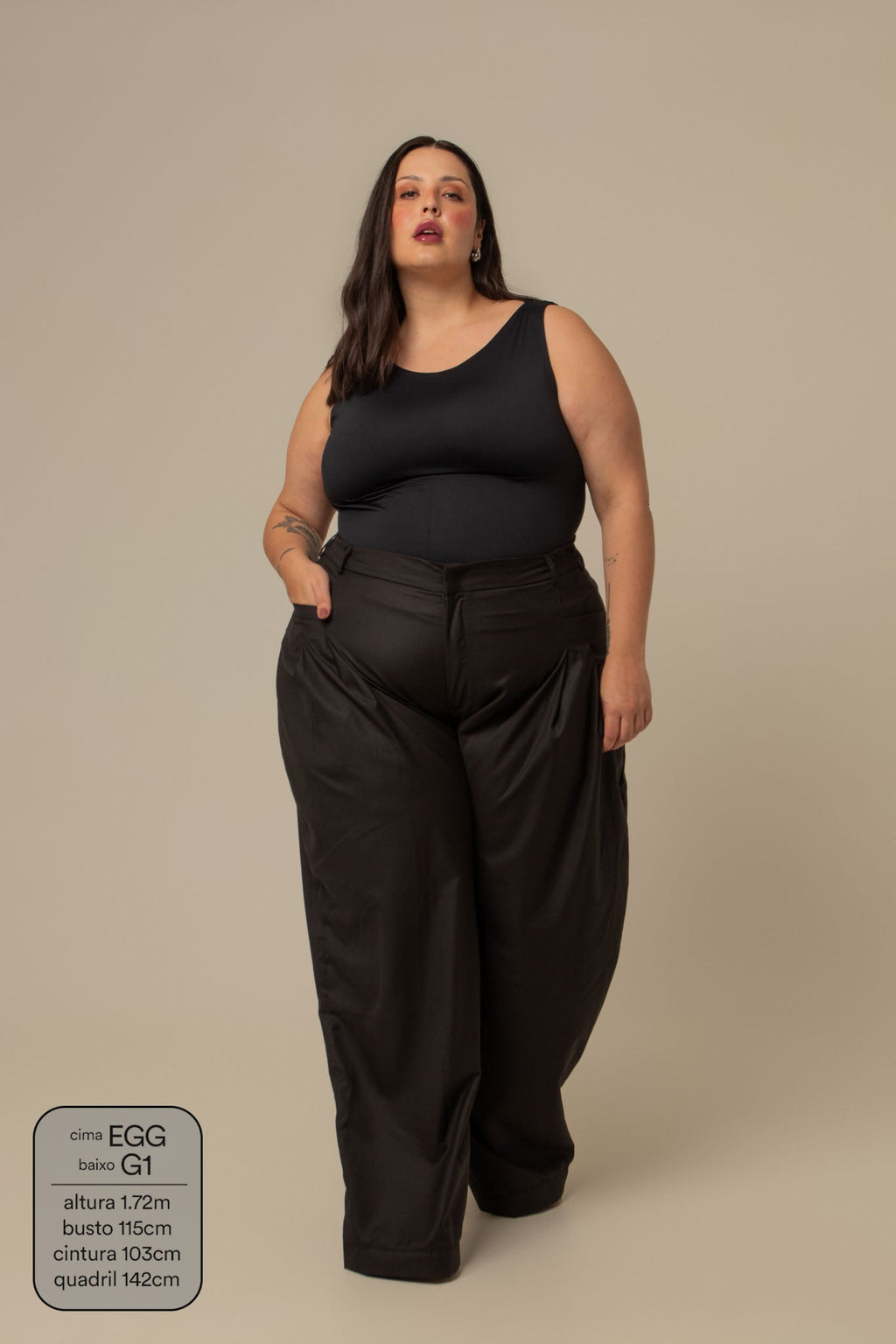 calça alfaiataria effortless