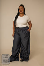 calça jeans levinha wide indigo blue