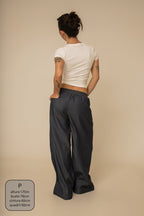 calça jeans levinha wide indigo blue