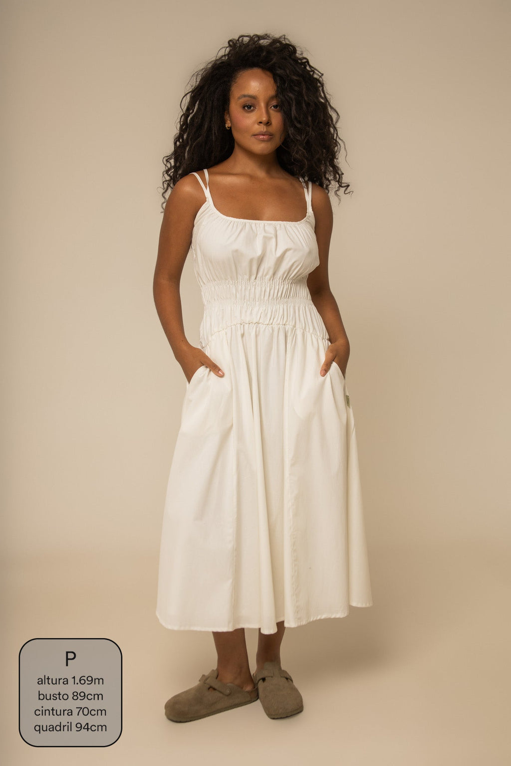 vestido midi lastex rancho 2.0