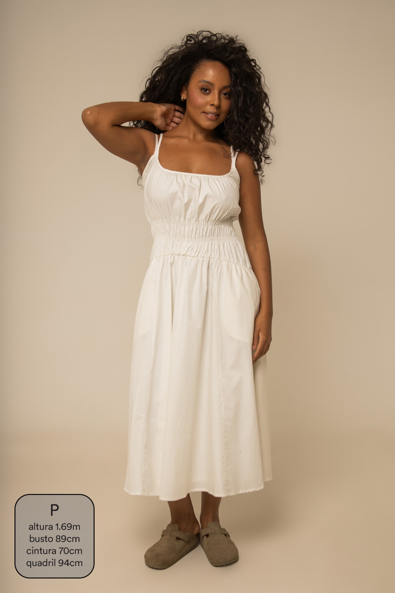 vestido midi lastex rancho 2.0