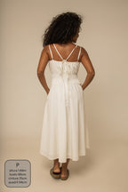 vestido midi lastex rancho 2.0