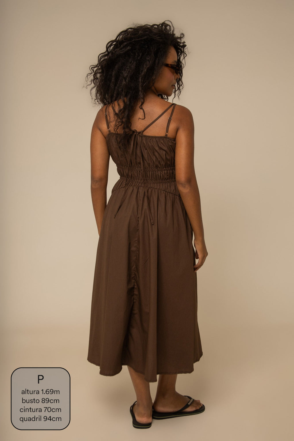 vestido midi lastex rancho 2.0