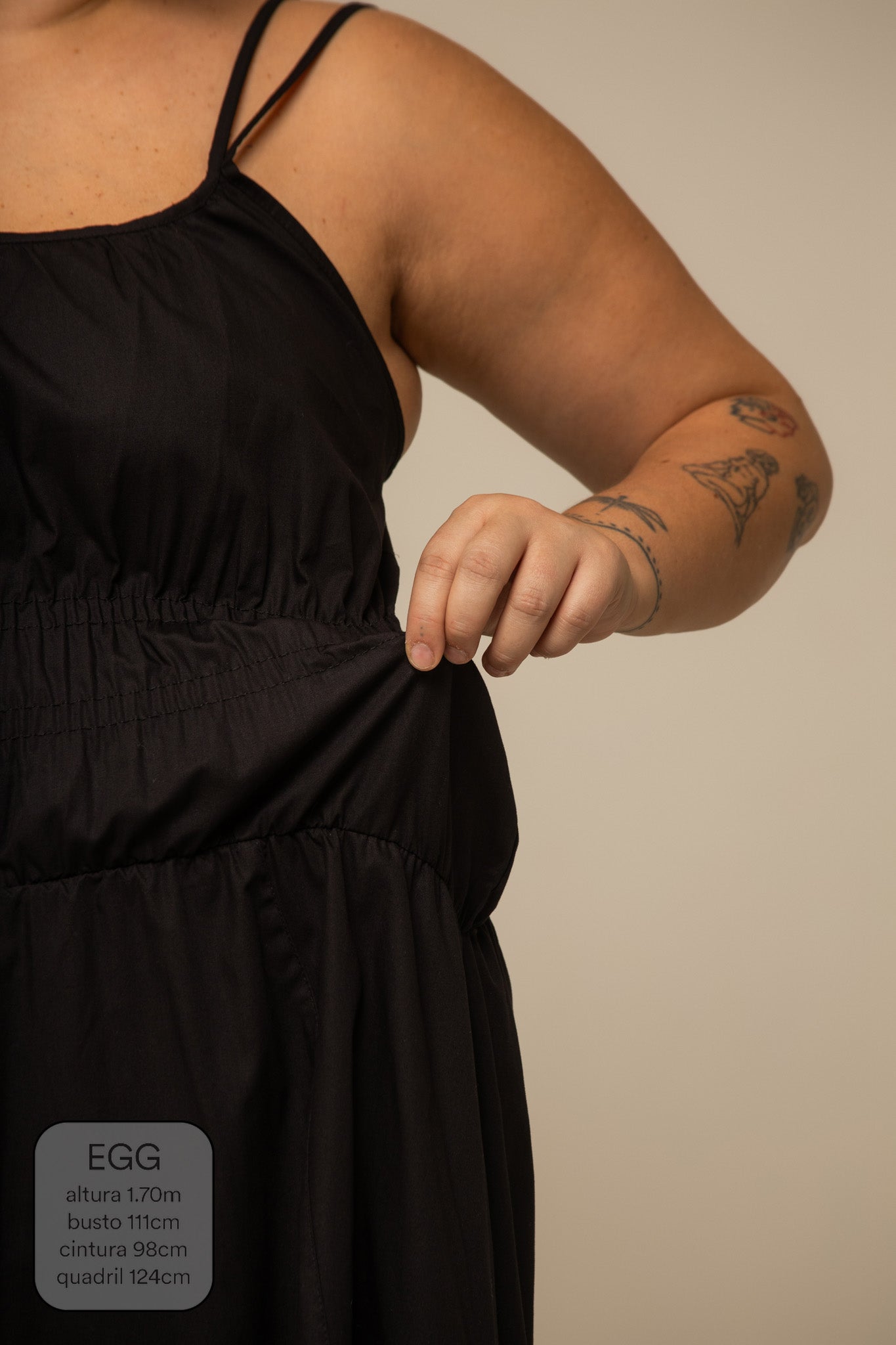 vestido midi lastex rancho 2.0