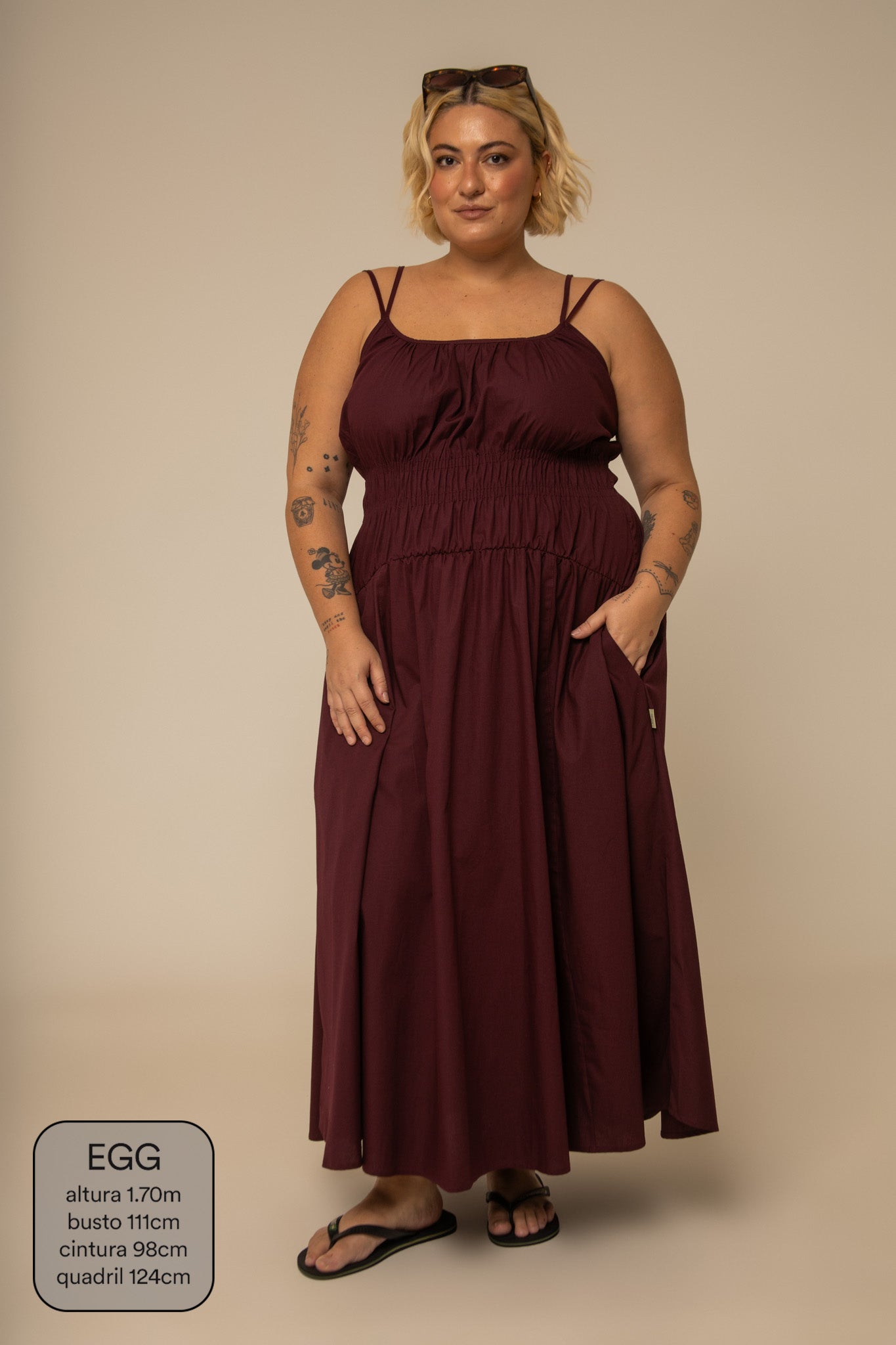 vestido midi lastex rancho 2.0