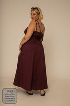 vestido midi lastex rancho 2.0