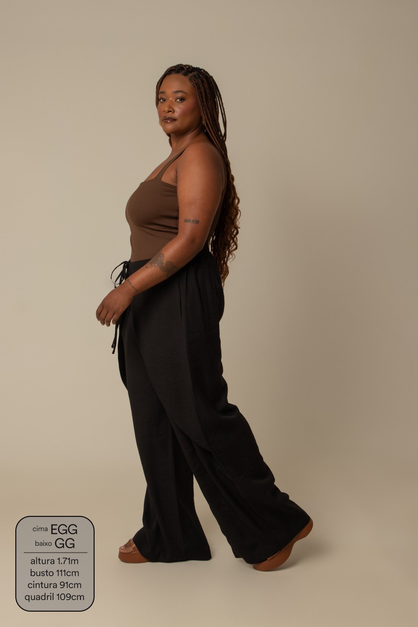 calça guapa | calça alfaiataria amarração