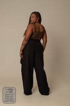 calça guapa | calça alfaiataria amarração