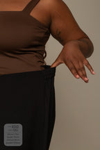 calça guapa | calça alfaiataria amarração