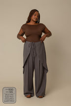 calça guapa | calça alfaiataria amarração