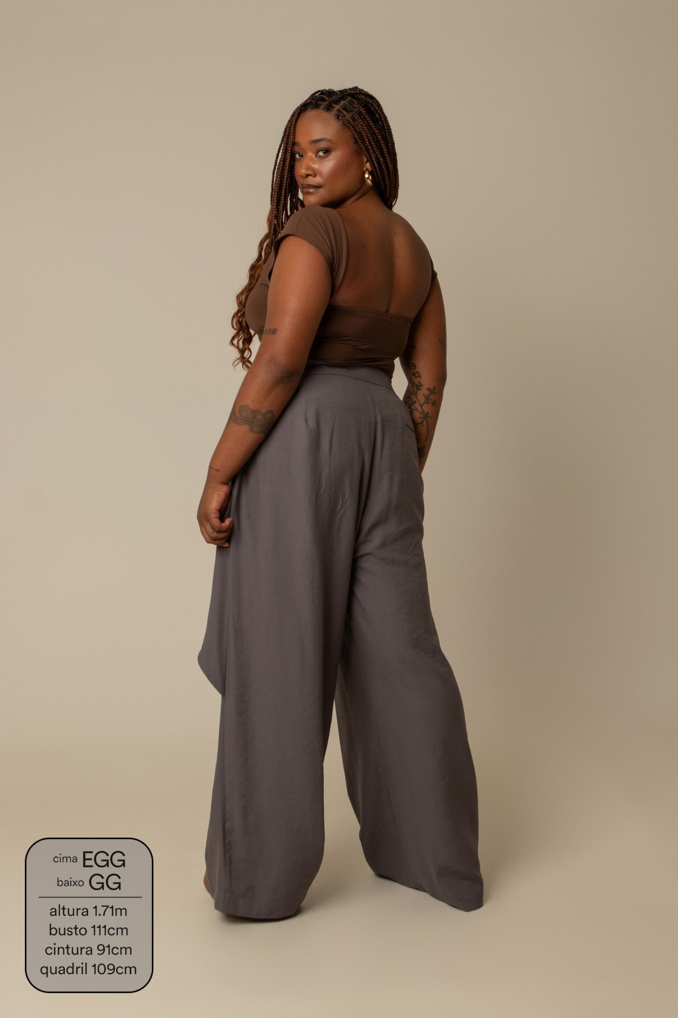 calça guapa | calça alfaiataria amarração