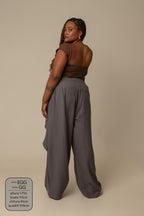 calça guapa | calça alfaiataria amarração