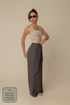 calça guapa | calça alfaiataria amarração