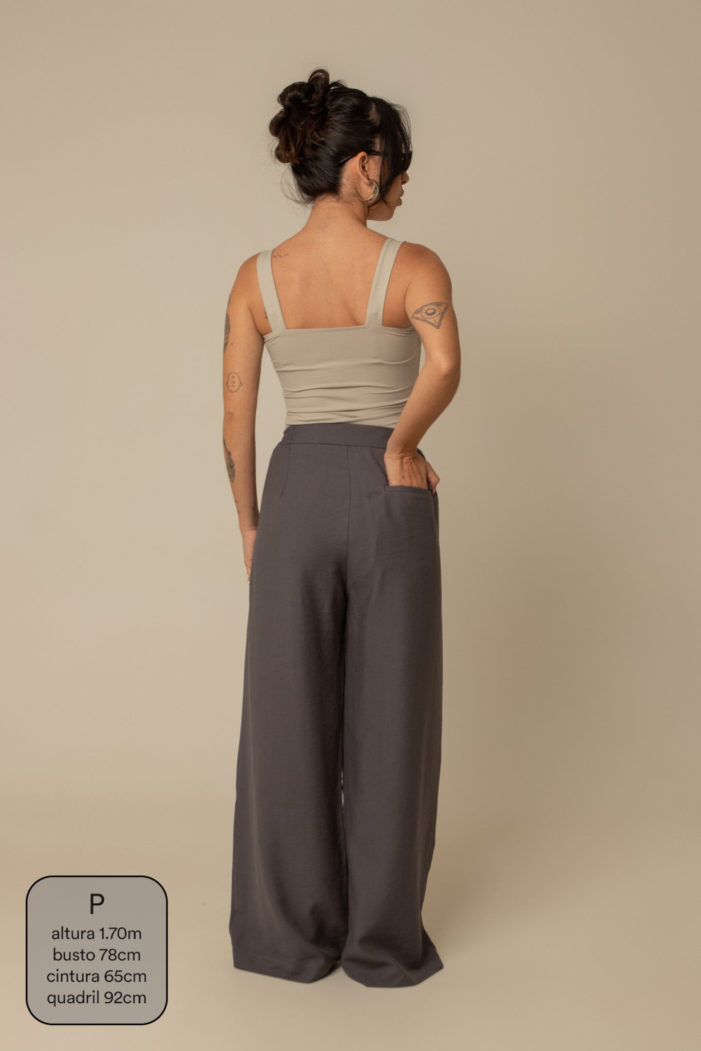 calça guapa | calça alfaiataria amarração