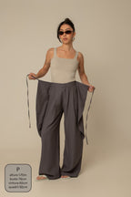 calça guapa | calça alfaiataria amarração