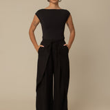 calça guapa | calça alfaiataria amarração